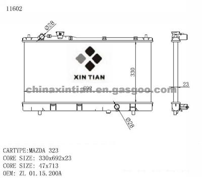 MAZDA Radiator ZL 01.15.200A