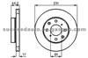 Brake Disc For HONDA 45251-SB2-920