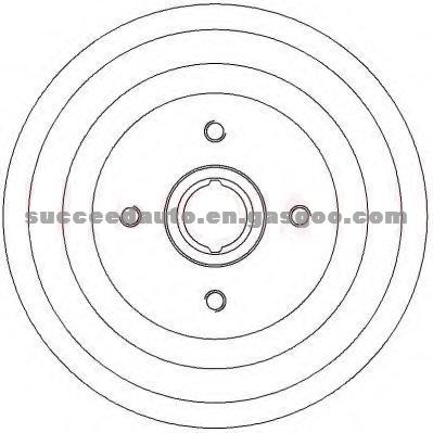 Brake Disc For FORD 1E03-33-251