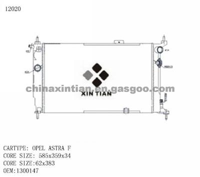 OPEL Radiator 1300147