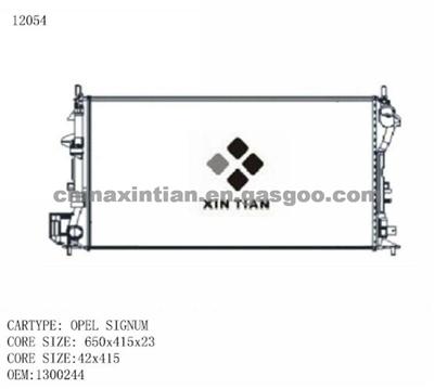 OPEL Radiator 1300244