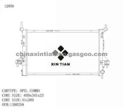 OPEL Radiator 1300259