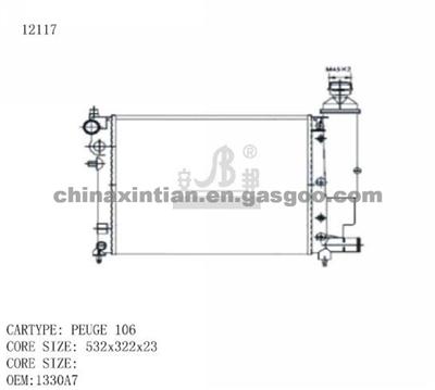 PEUGEOT Radiator 1330A7