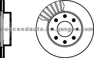 Brake Disc For HONDA 45251-SB2-000