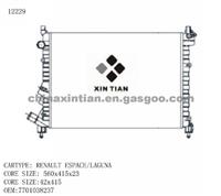 RENAULT Radiator 7701038237