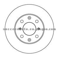 Brake Disc For HONDA 45251-S1A-G60