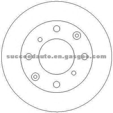 Brake Disc For HONDA 45251-SB2-981