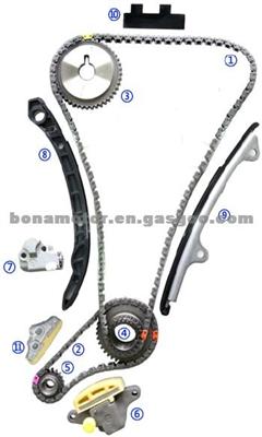 Timing Chain Kits For NISSAN 2.5L QR25DE 4 Cyl 08-09