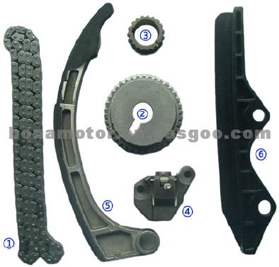 Timing Chain Kits For NISSAN CG10DE/CG12DE/CR10DE/CR12DE/CR14DE DOHC 16V 1.0L/1.2L/1.4L 2002-2007