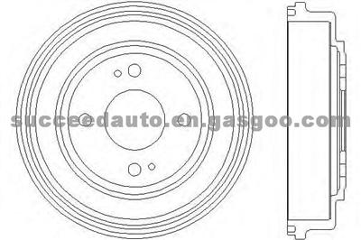 Brake Disc For HONDA 42610-SR1-000