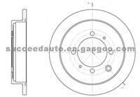 Brake Disc For HYUNDAI 58411-33310