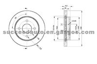 Brake Disc For HYUNDAI 1473814