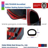 self adhesive extrusion foam rubber seal