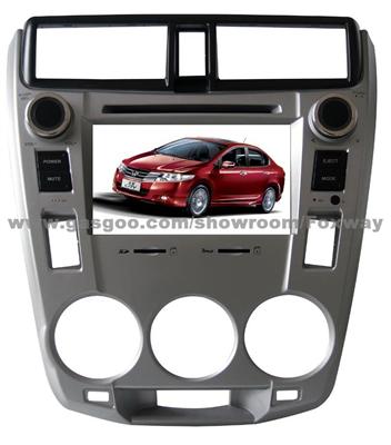 2-Din Multimedia Player With GPS Navigation For Honda City