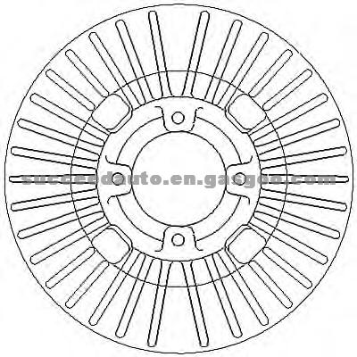 Brake Disc For ISUZU 8-94457-700-0