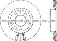 Brake Disc For KIA 0K55B-33-251