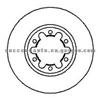 Brake Disc For MAZDA S083-33-251A