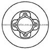 Brake Disc For MAZDA B001-33-251B