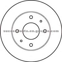 Brake Disc For LANCIA 7779409