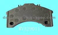 Brake Pad WVA29011 1906191 IVECO Semi-Finished Products