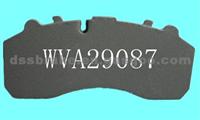 Brake Pad Painting And Engraved WVA29087 1906439 DAF IVECO BENZ MAN SCANIA AB