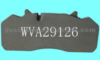 Brake Pad Painting And Engraved WVA29126 3 057 0080 00 RENAULT