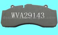 Brake Pad Painting And Engraved WVA29143 87407 SCANIA AB