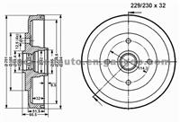 Brake Disc For MAZDA B216-26-251+