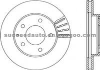 Brake Disc For MAZDA GA2Y-33-25XA