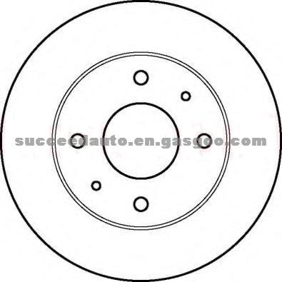 Brake Disc For LANCIA 46423415