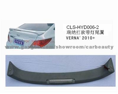 HYD0062 ABS Car Rear Wing Spoiler For HYUNDAI VERNA +L 2010+