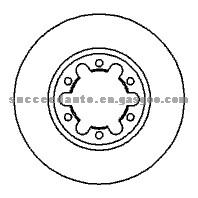 Brake Disc For MAZDA S083-33-251A