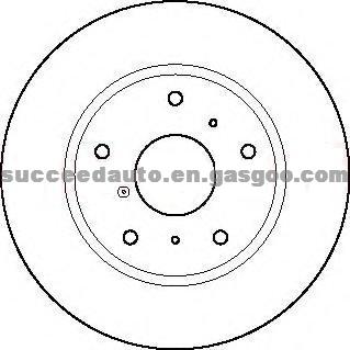 Brake Disc For MAZDA GJ55-33-25XC