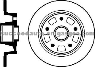 Brake Disc For MAZDA GJ25-26-251B