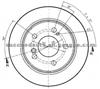 Brake Disc For MERCEDES 2104230312