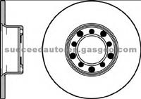 Brake Disc For MERCEDES 1144210012