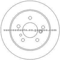 Brake Disc For MERCEDES 2014231112