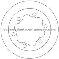 Brake Disc For MERCEDES 9044230312