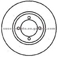 Brake Disc For MITSUBISHI 51712-11100