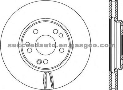 Brake Disc For MERCEDES 1294211012