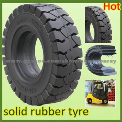 7.00-15 Industrial Forklift Solid Rubber Tyre