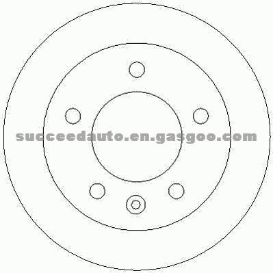 Brake Disc For MERCEDES 9024210312