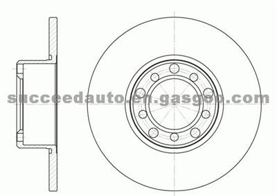 Brake Disc For MERCEDES 1154200272