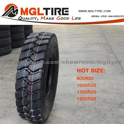 High Quality Cheap Truck Tire 9.00R20 New Tre 9x20