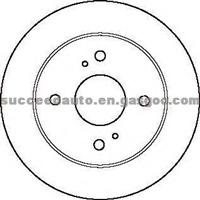 Brake Disc For NISSAN 43206-N9502