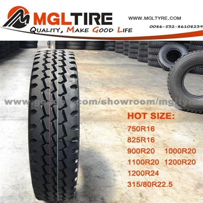 New Middle And Long Distance Truck Tyre 8.25R16 825R16