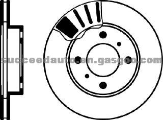 Brake Disc For MITSUBISHI MB928995