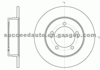 Brake Disc For MITSUBISHI MB699283