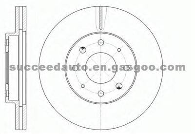 Brake Disc For MITSUBISHI MB618340