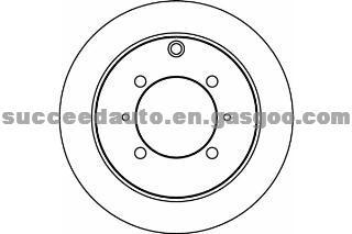 Brake Disc For MITSUBISHI MB895098